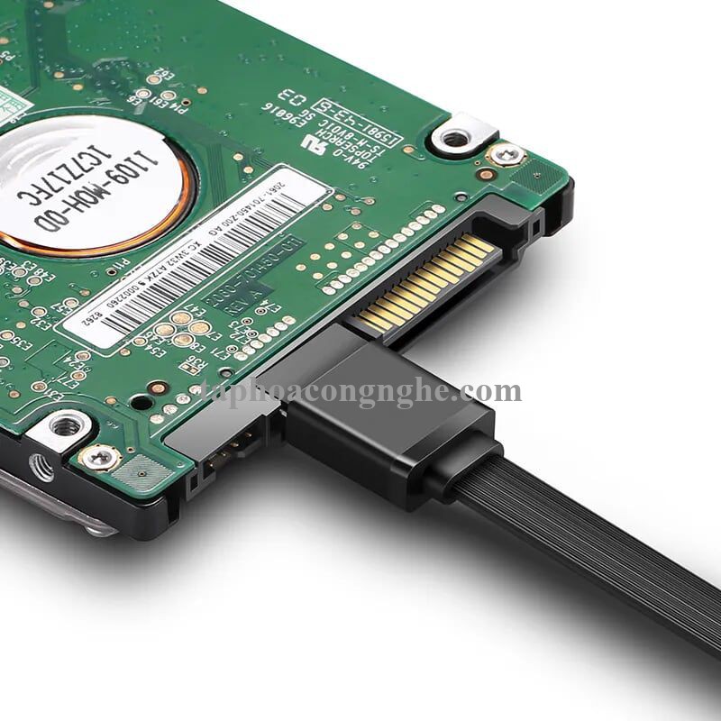 Ugreen 50399 0.5M màu Đen Cáp truyền dữ liệu SATA 3.0 cao cấp US217 30050399